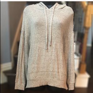 Hoodie Oatmeal Color Super Soft Size Small